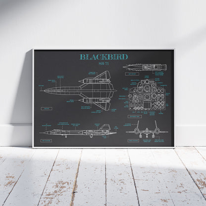 Blackbird SR-71 Poster