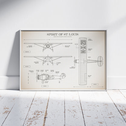 Spirit of St. Louis Poster