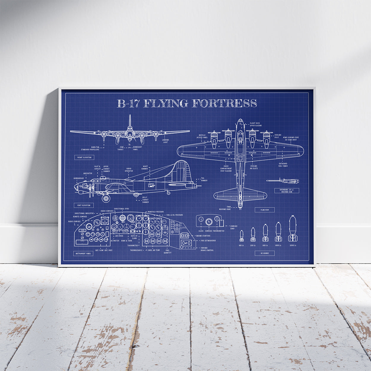 B-17 Flying Fortress Poster