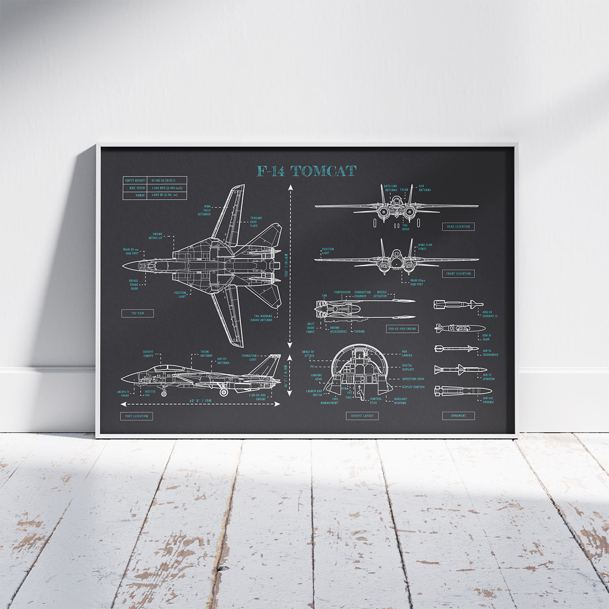 F-14 Tomcat Poster