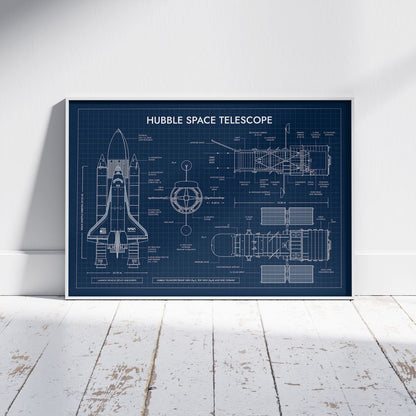 Hubble Space Telescope Poster
