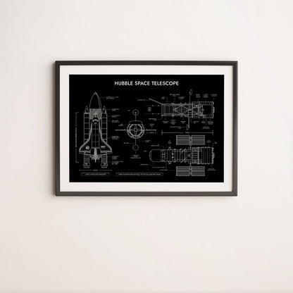 Hubble Space Telescope Poster