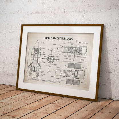 Hubble Space Telescope Poster