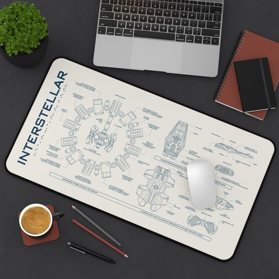 Interstellar Desk Mat