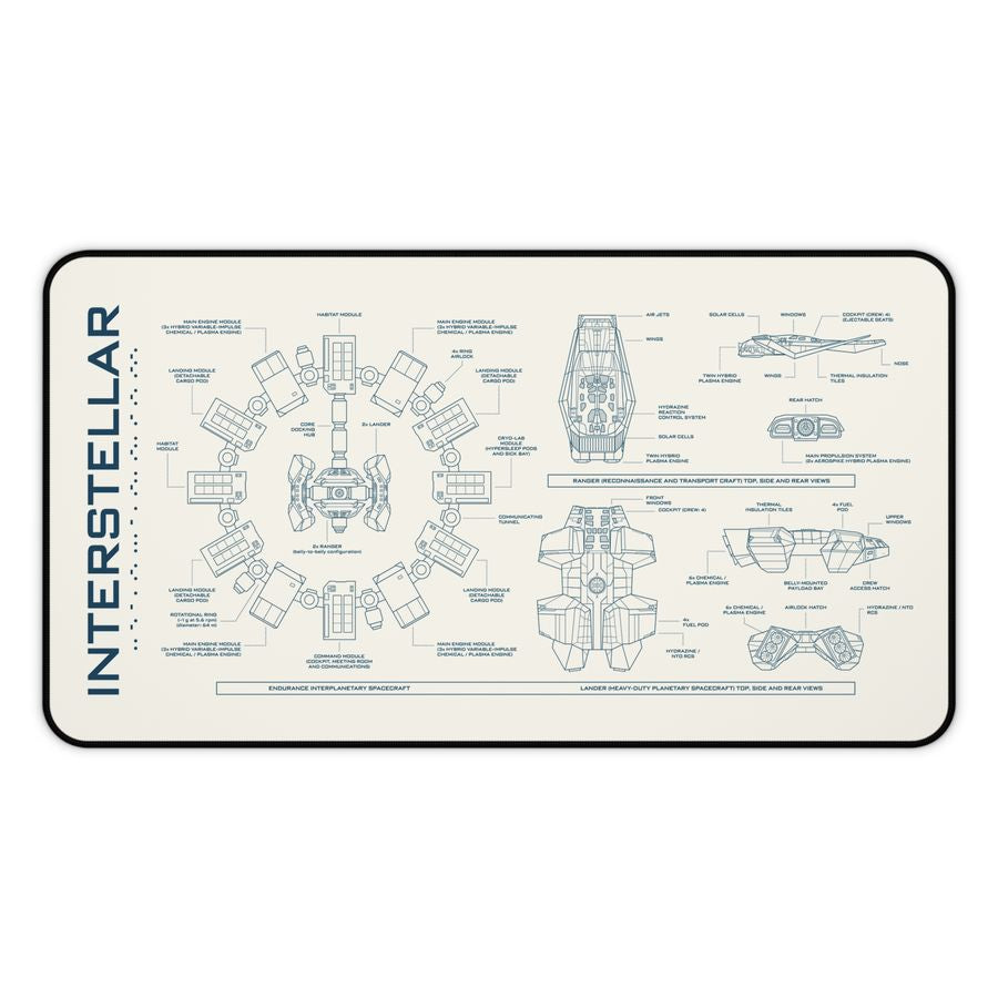 Interstellar Desk Mat