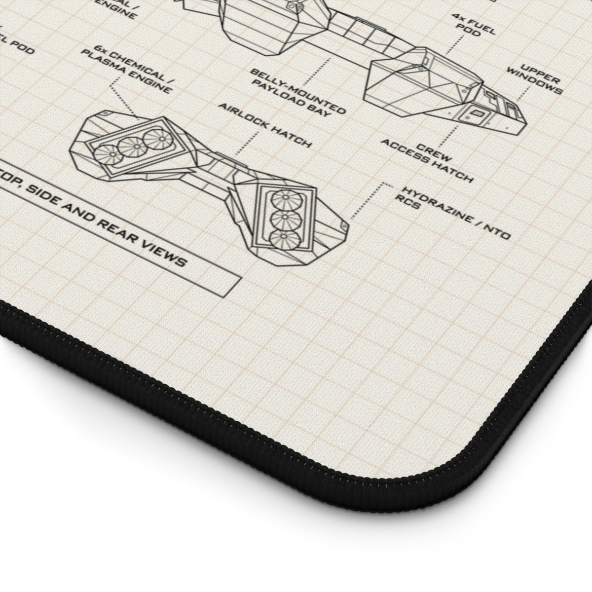 Interstellar Desk Mat