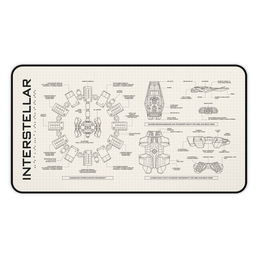 Interstellar Desk Mat
