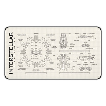 Interstellar Desk Mat