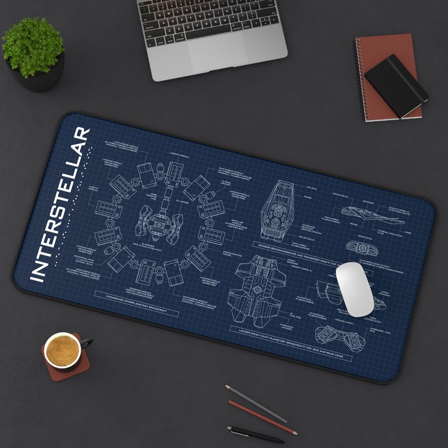 Interstellar Desk Mat