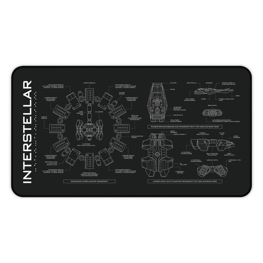 Interstellar Desk Mat