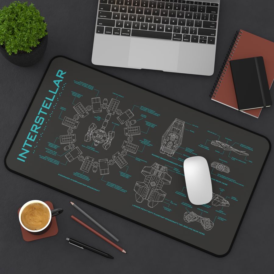 Interstellar Desk Mat