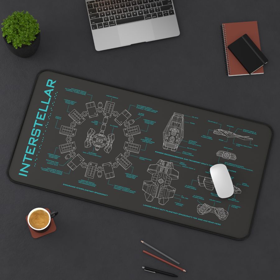 Interstellar Desk Mat