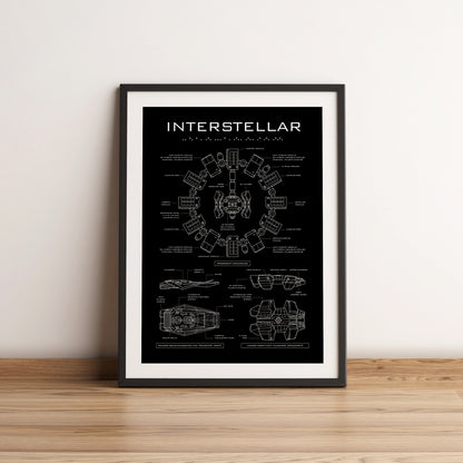 Interstellar Vertical Poster