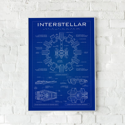 Interstellar Vertical Poster