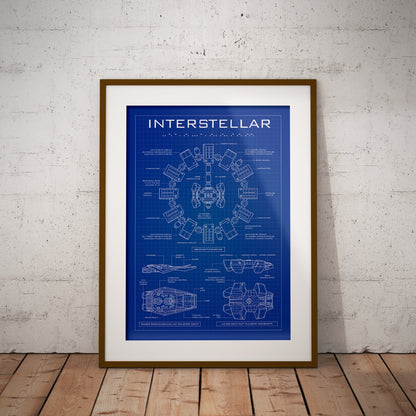 Interstellar Vertical Poster