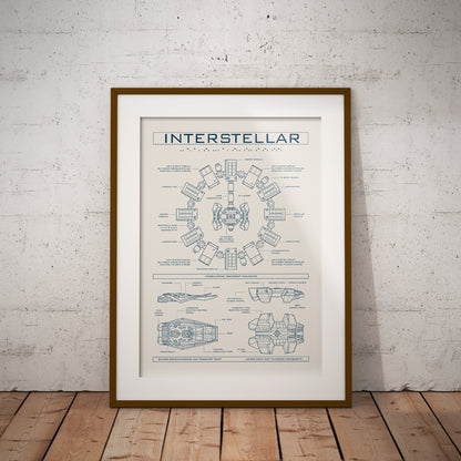 Interstellar Vertical Poster
