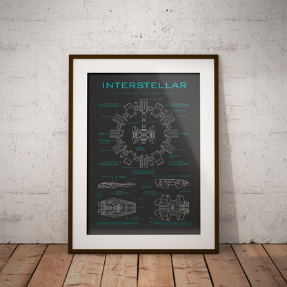 Interstellar Vertical Poster
