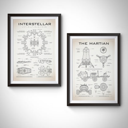 Interstellar Vertical Poster