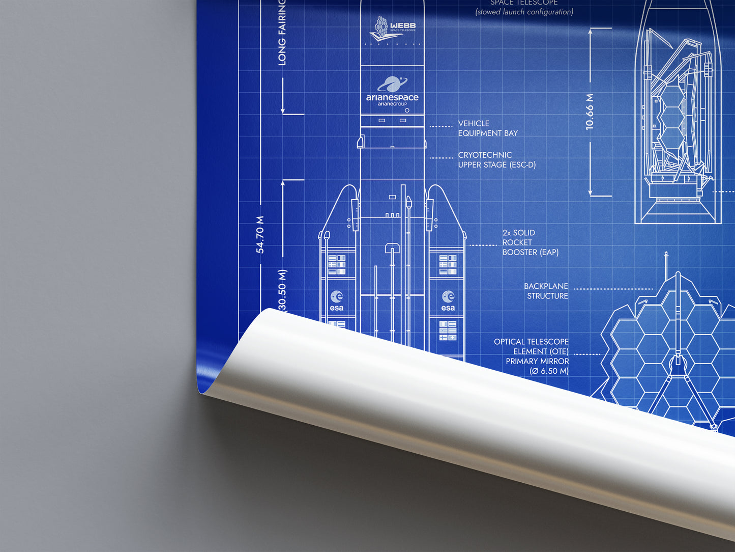 James Webb Space Telescope Poster