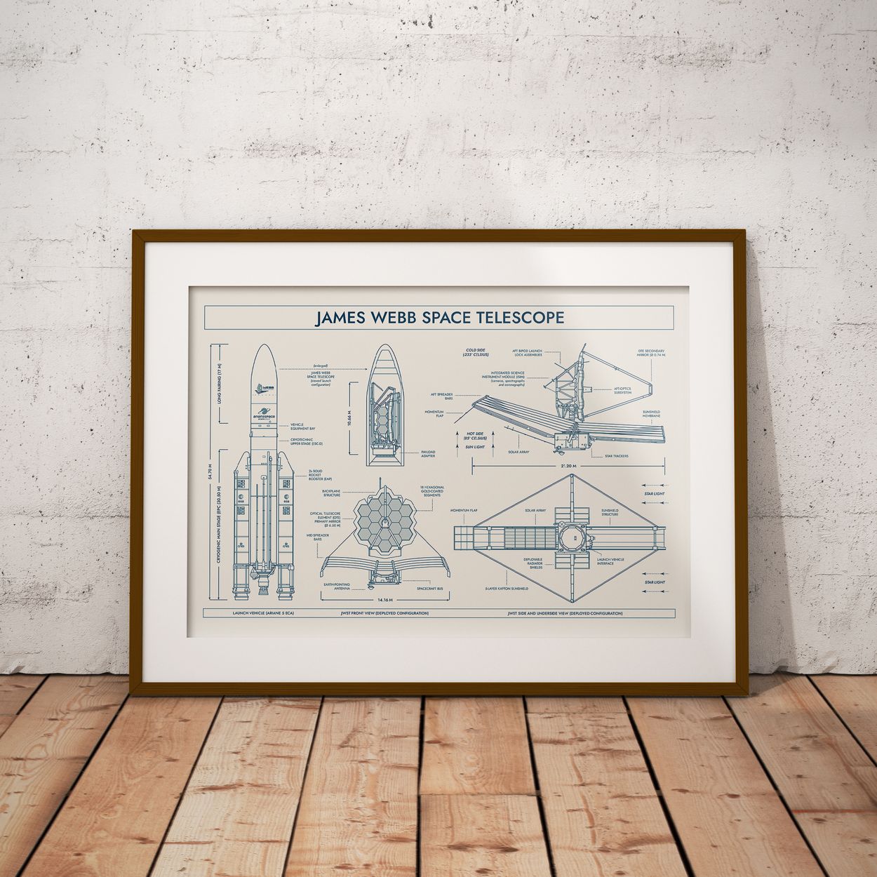 James Webb Space Telescope Poster