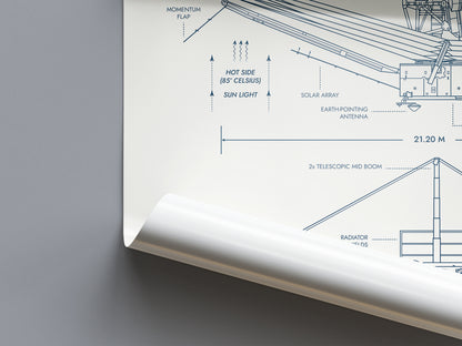 James Webb Space Telescope Vertical Poster