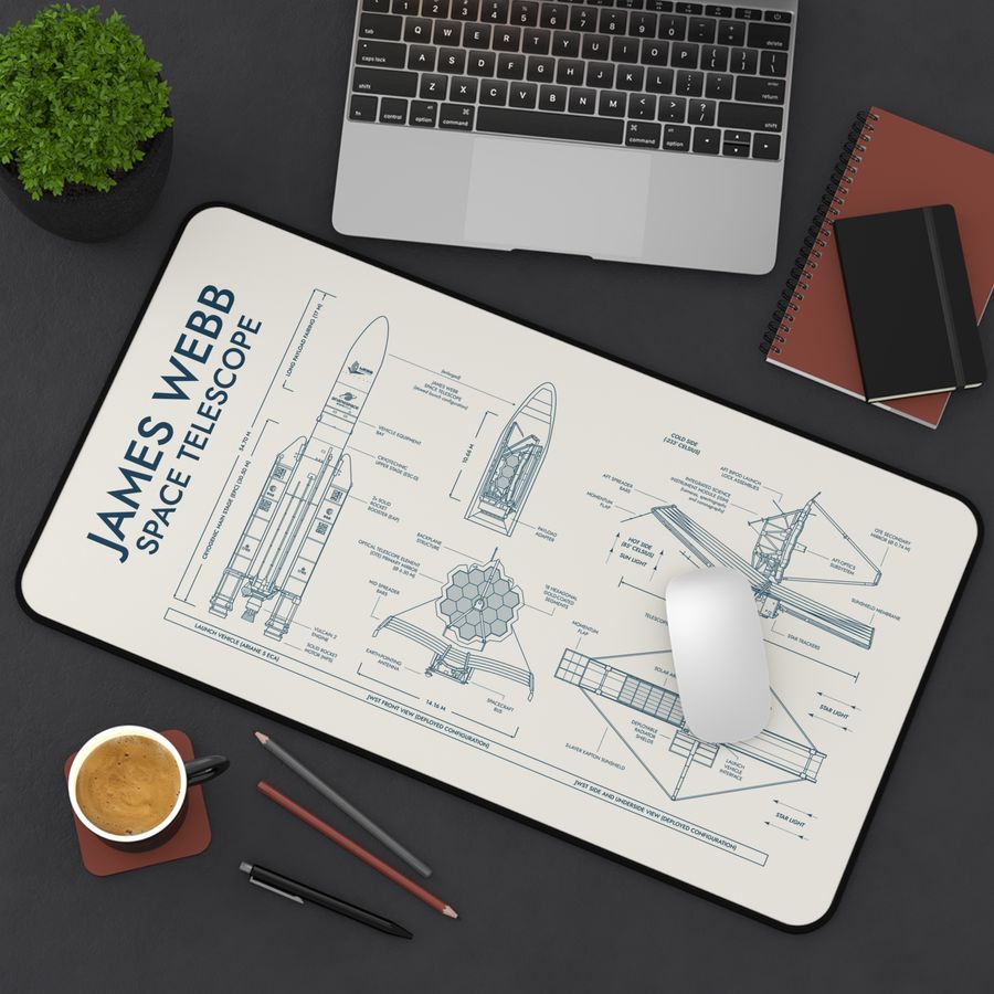 James Webb Space Telescope Desk Mat
