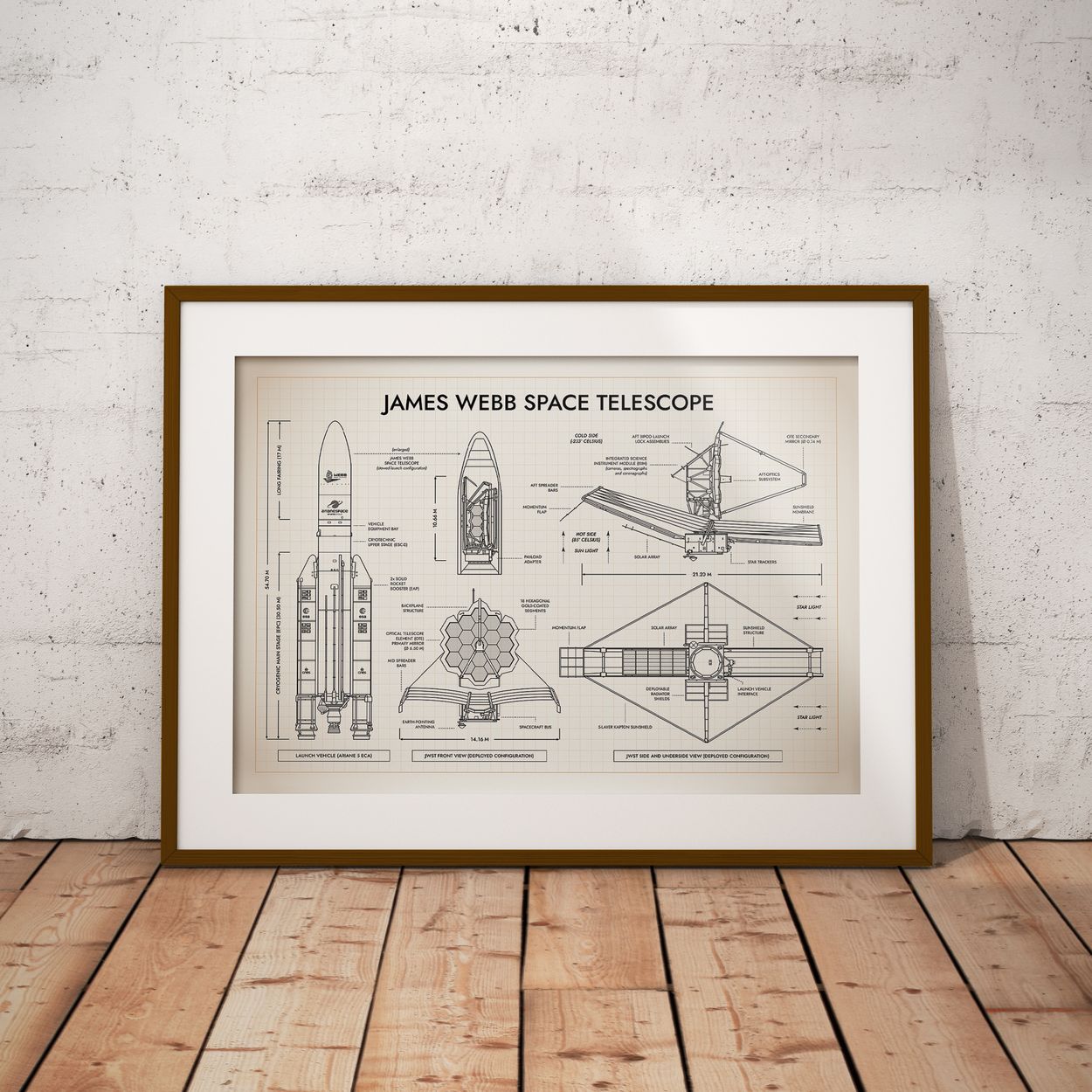 James Webb Space Telescope Poster