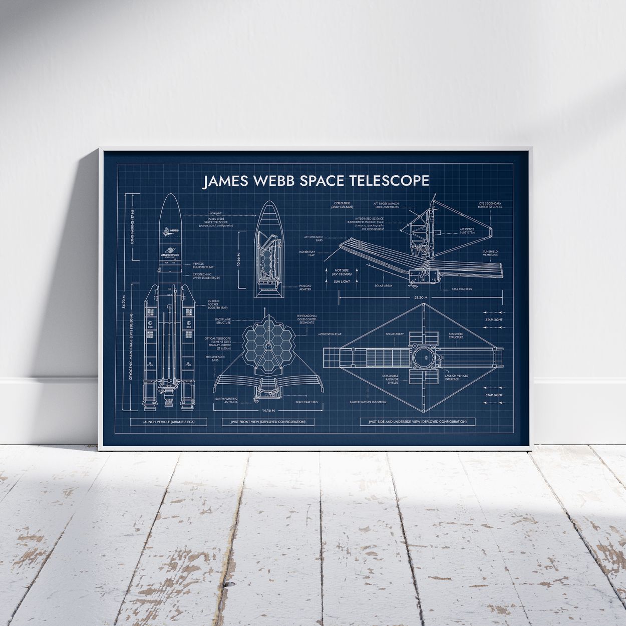 James Webb Space Telescope Poster