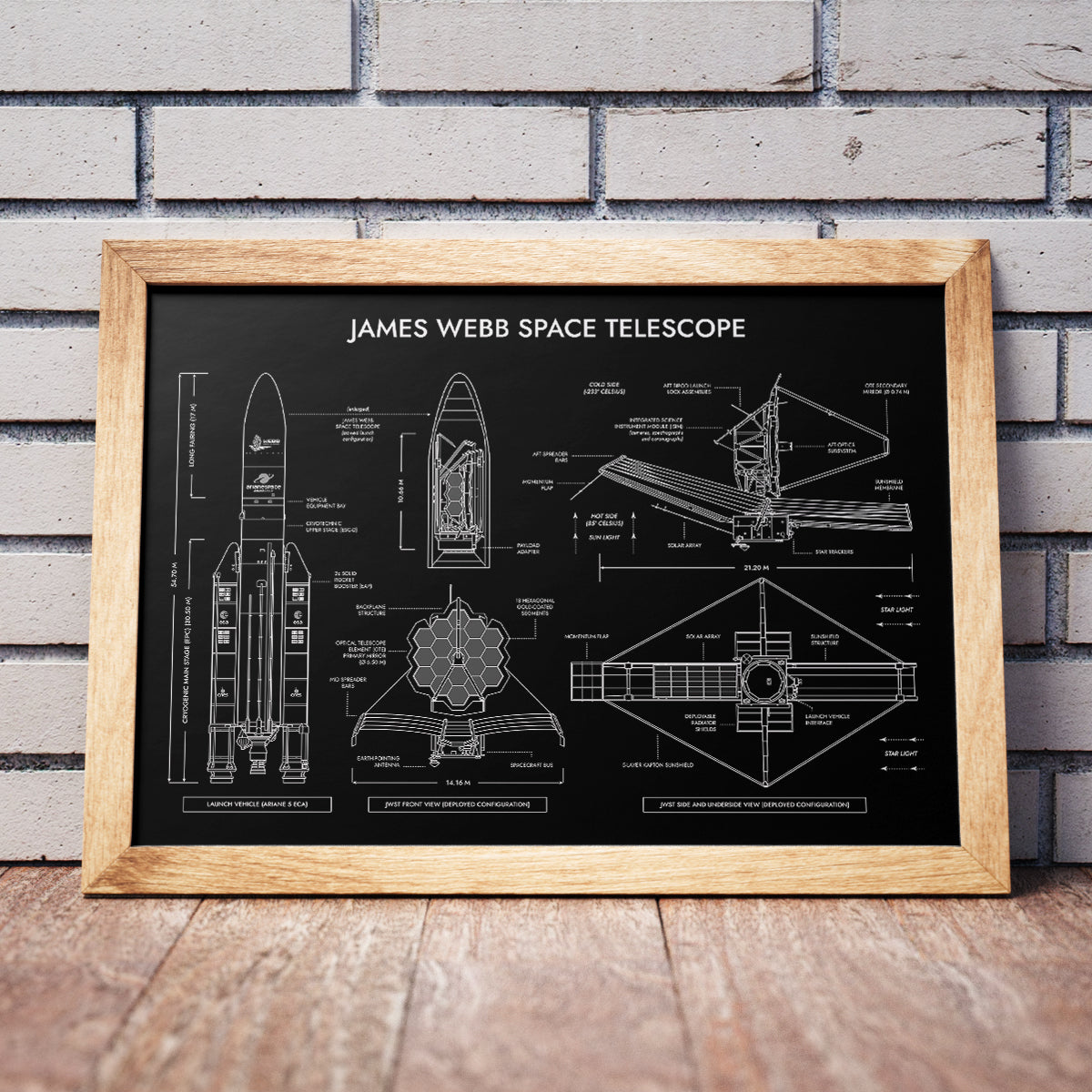 James Webb Space Telescope Poster
