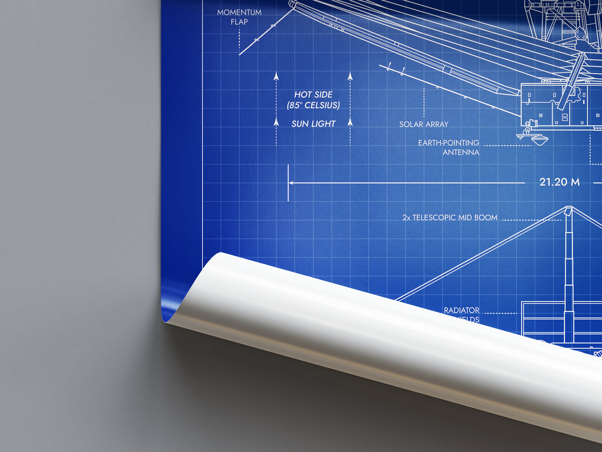 James Webb Space Telescope Vertical Poster