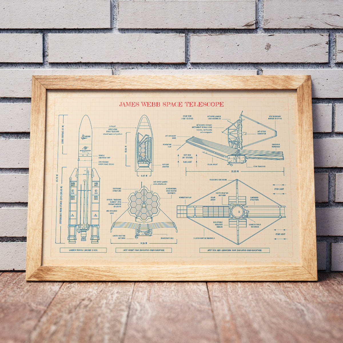 James Webb Space Telescope Poster