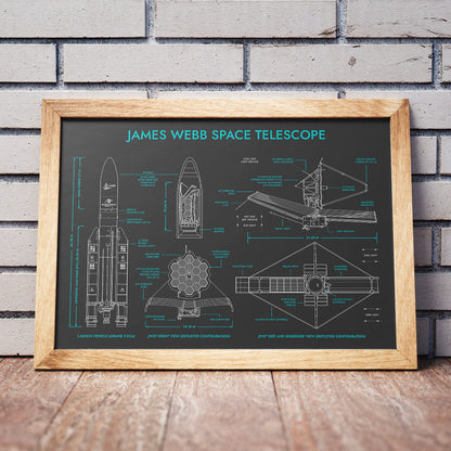 James Webb Space Telescope Poster