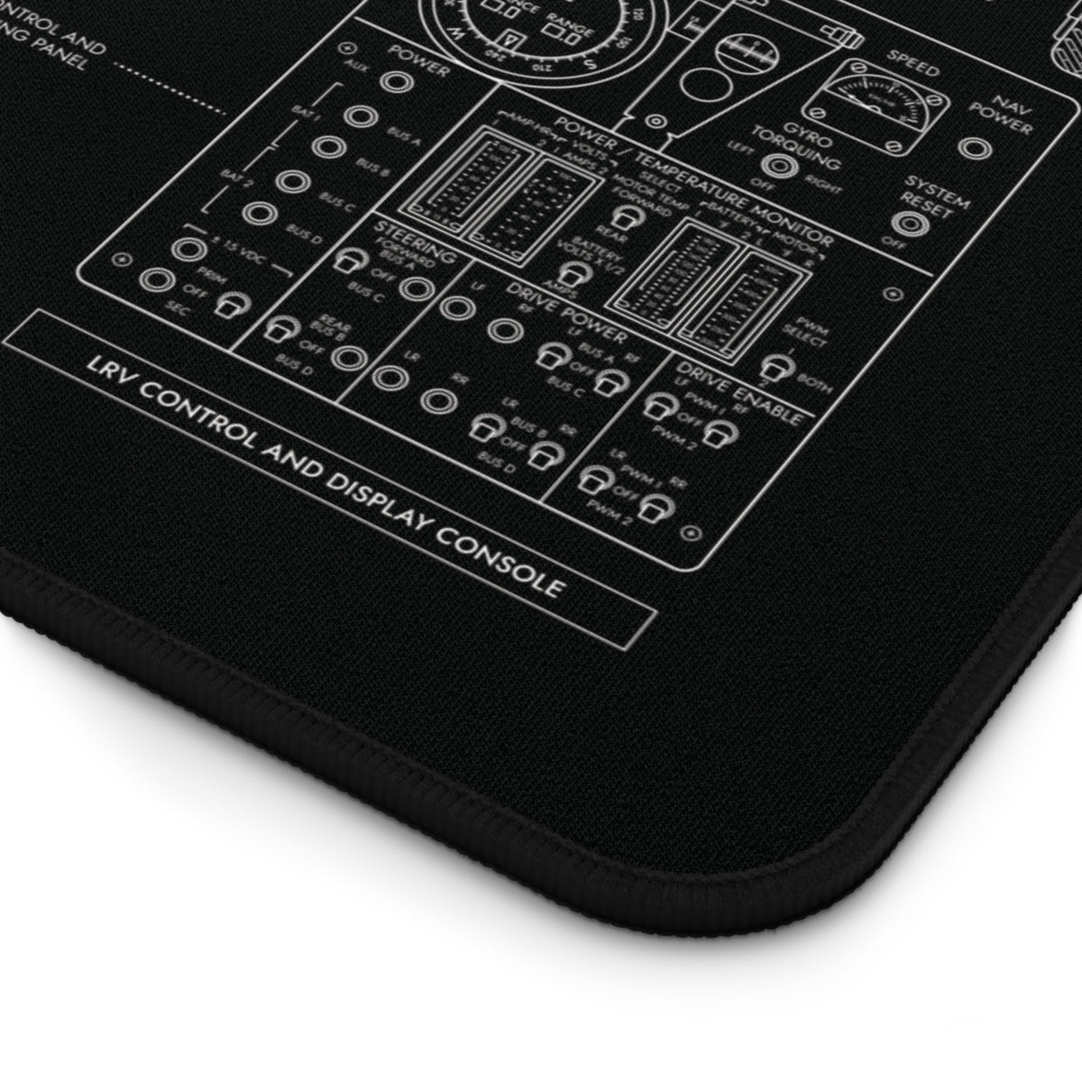 Apollo Lunar Roving Vehicle Desk Mat