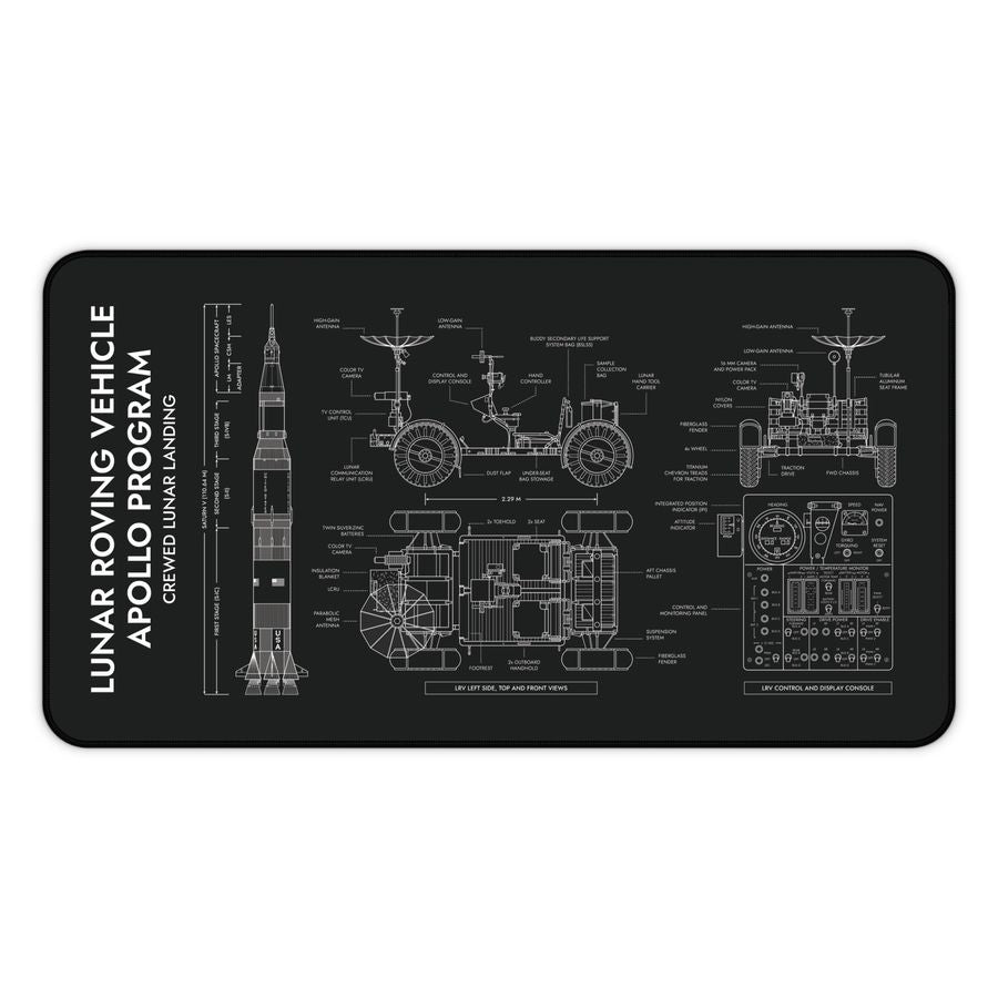 Apollo Lunar Roving Vehicle Desk Mat