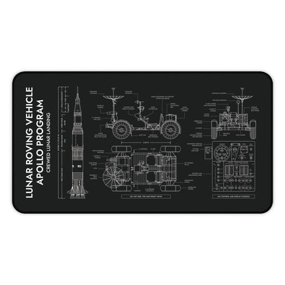 Apollo Lunar Roving Vehicle Desk Mat
