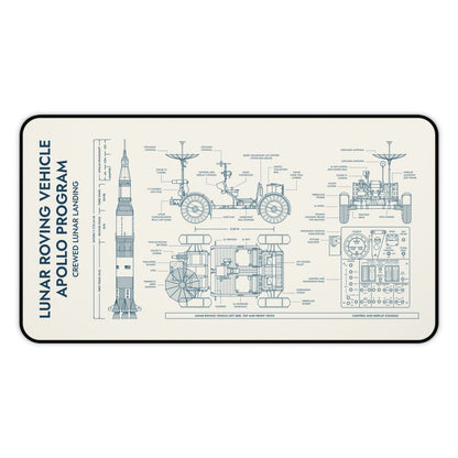Apollo Lunar Roving Vehicle Desk Mat