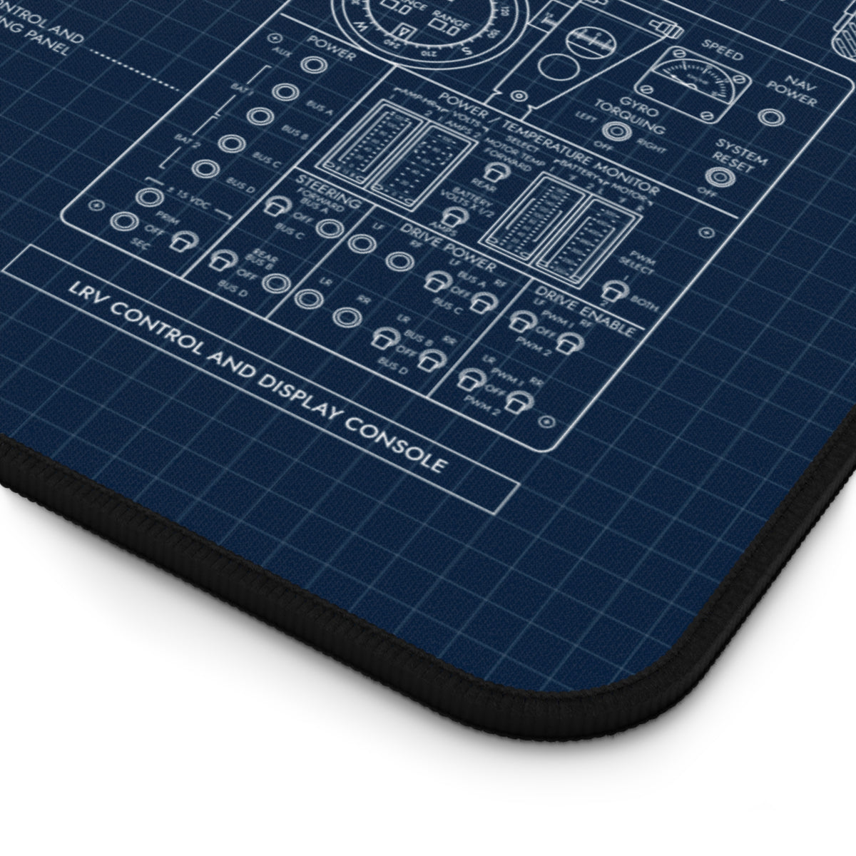 Apollo Lunar Roving Vehicle Desk Mat