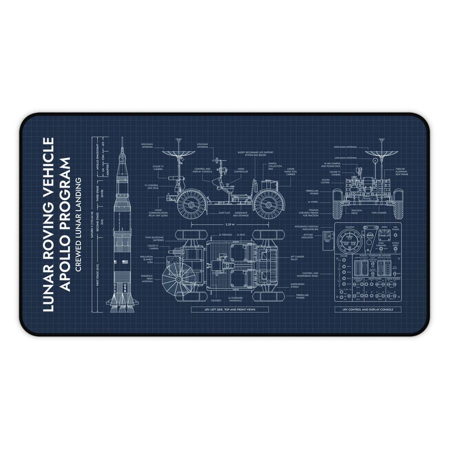 Apollo Lunar Roving Vehicle Desk Mat