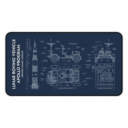 Apollo Lunar Roving Vehicle Desk Mat