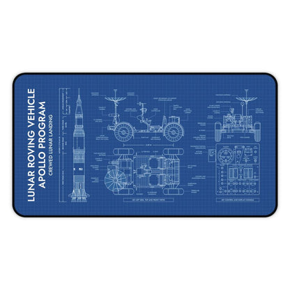 Apollo Lunar Roving Vehicle Desk Mat