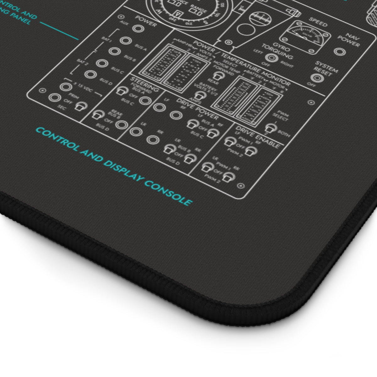 Apollo Lunar Roving Vehicle Desk Mat