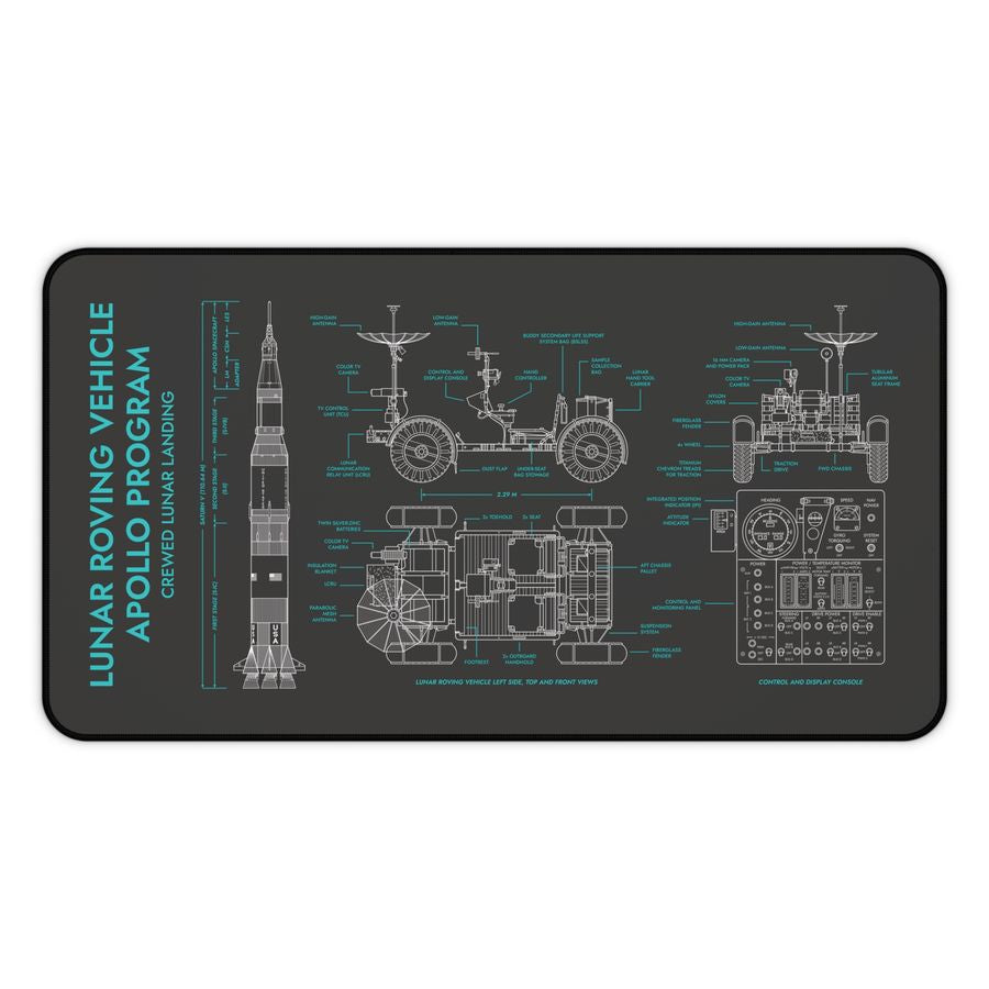 Apollo Lunar Roving Vehicle Desk Mat