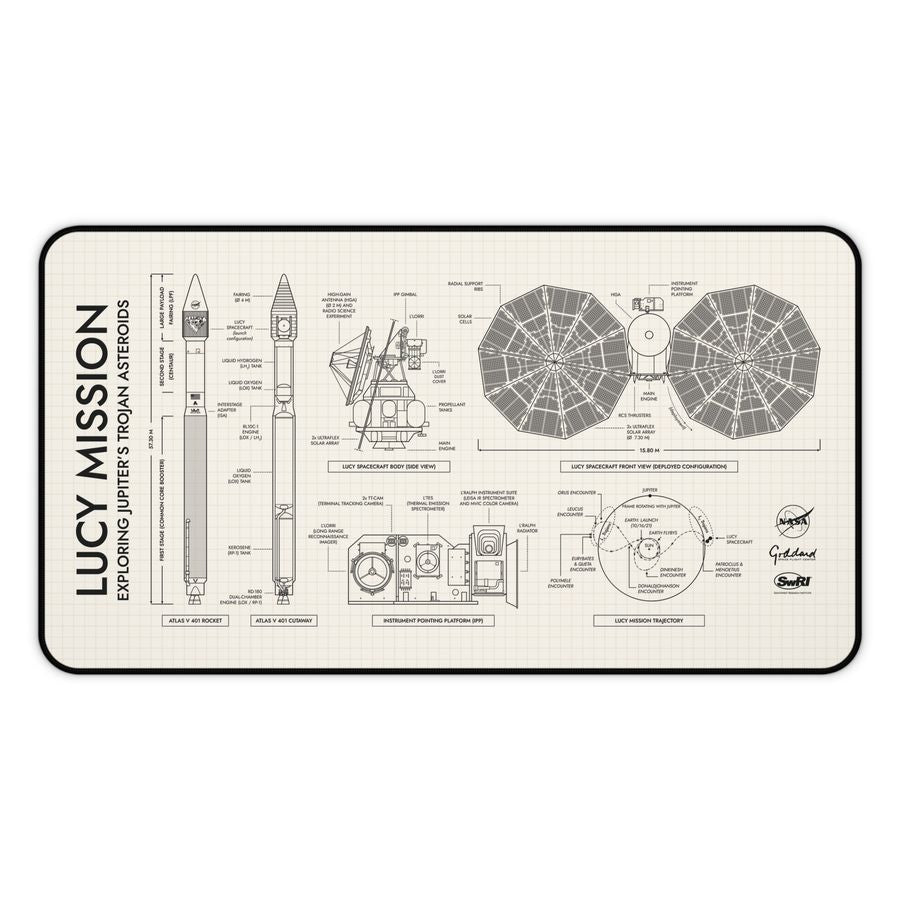Lucy Mission Desk Mat