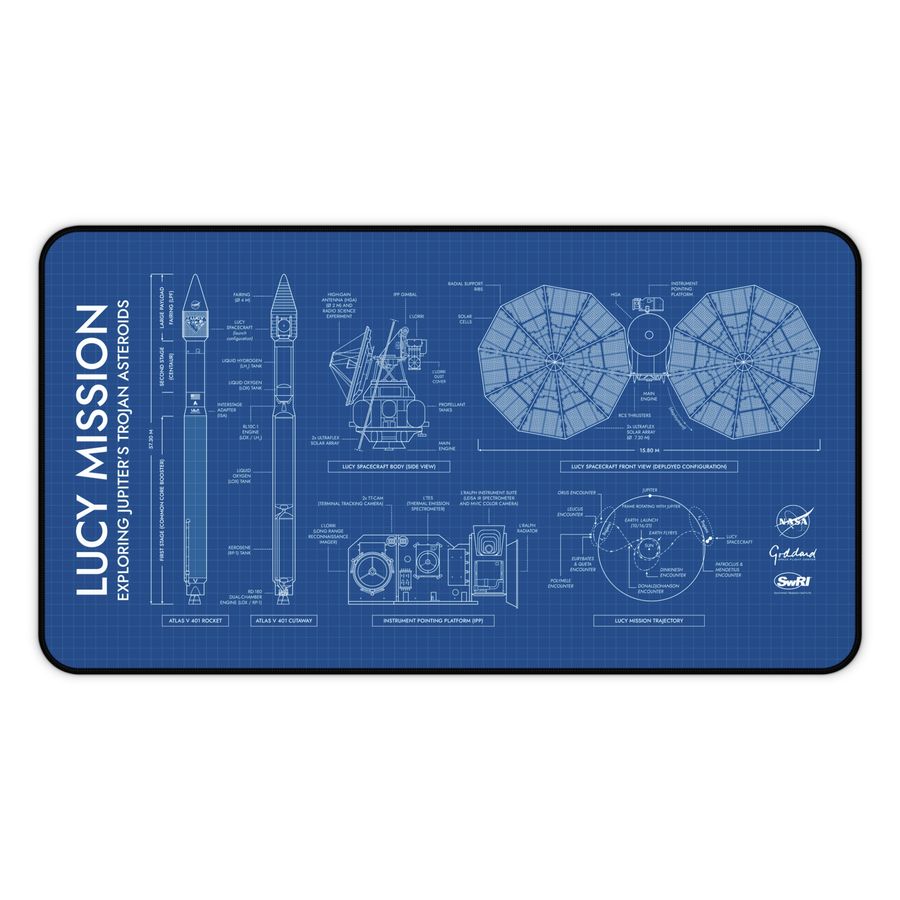 Lucy Mission Desk Mat