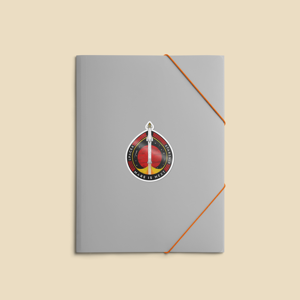 SpaceX-Starship: Mars is Next - Sticker