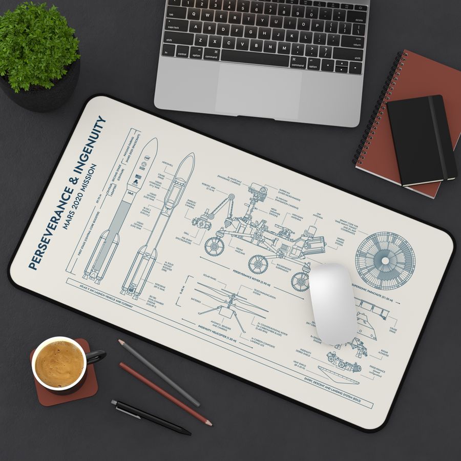 Mars 2020 Mission Desk Mat