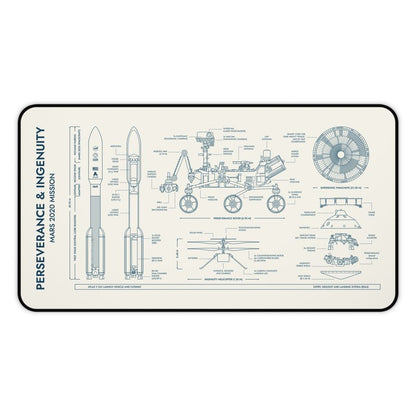 Mars 2020 Mission Desk Mat