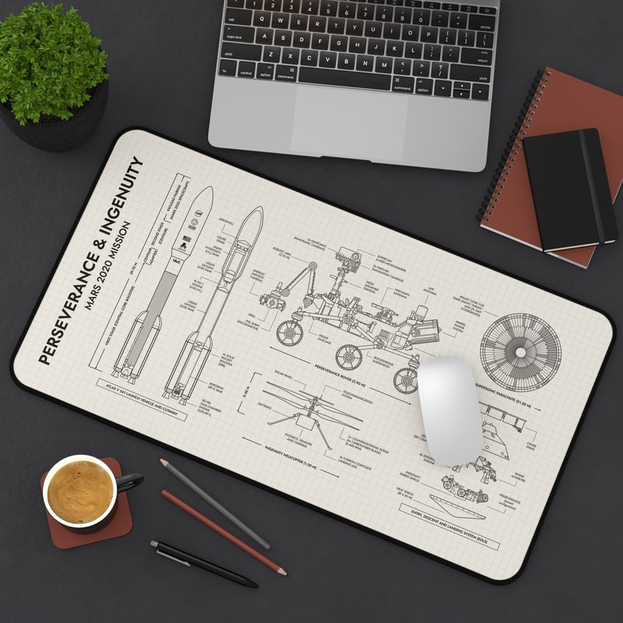 Mars 2020 Mission Desk Mat