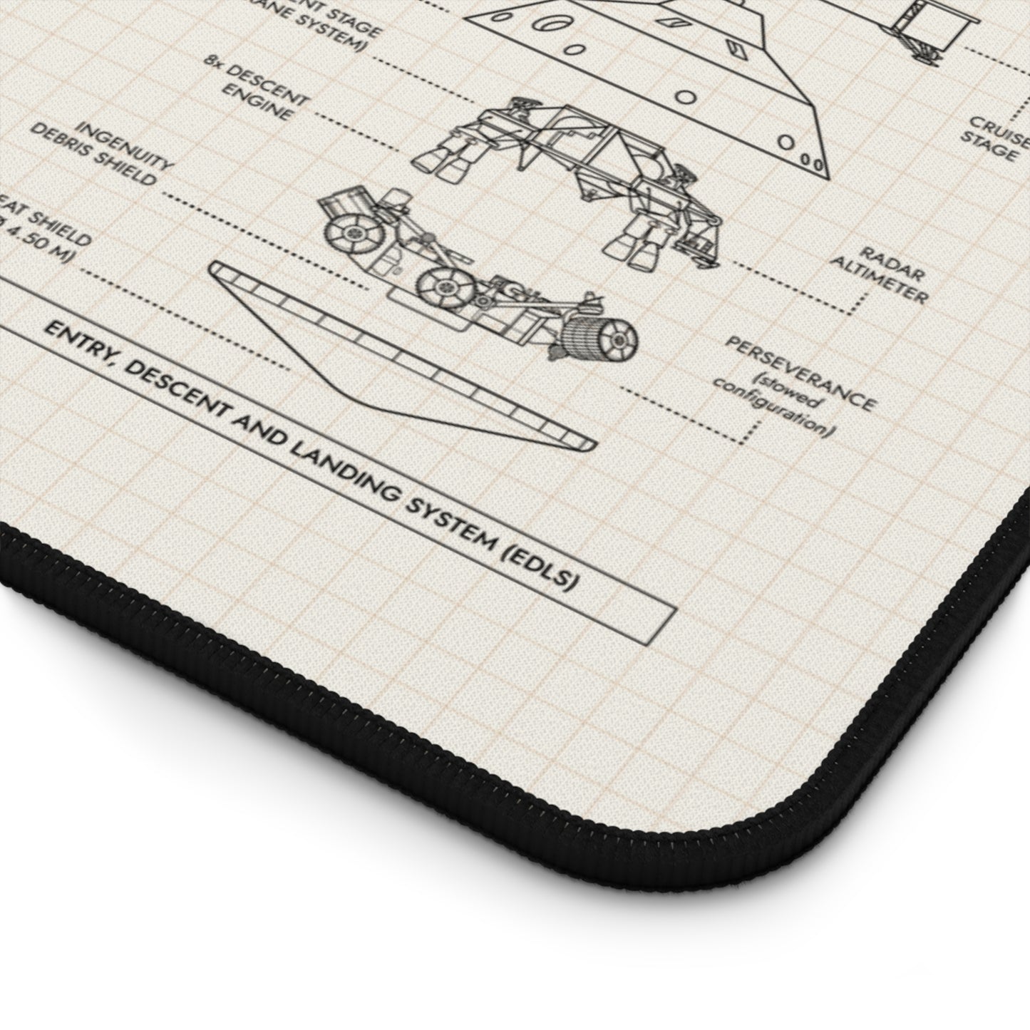 Mars 2020 Mission Desk Mat