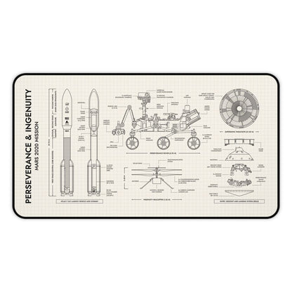 Mars 2020 Mission Desk Mat